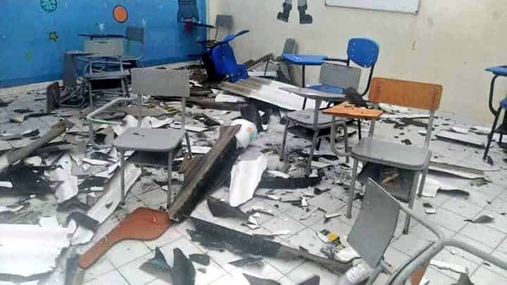 Vendaval en Muzo, Boyacá