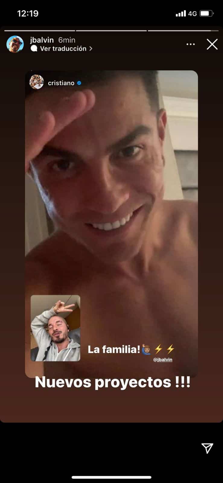 Cristiano y Balvin