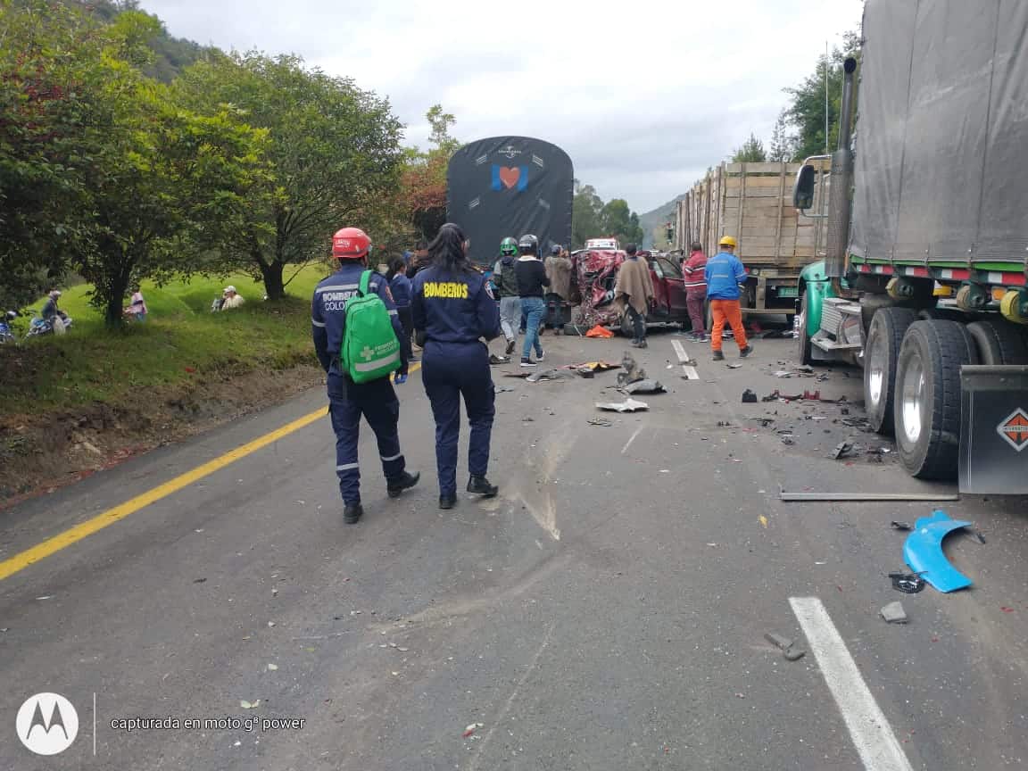 Accidente Tunja