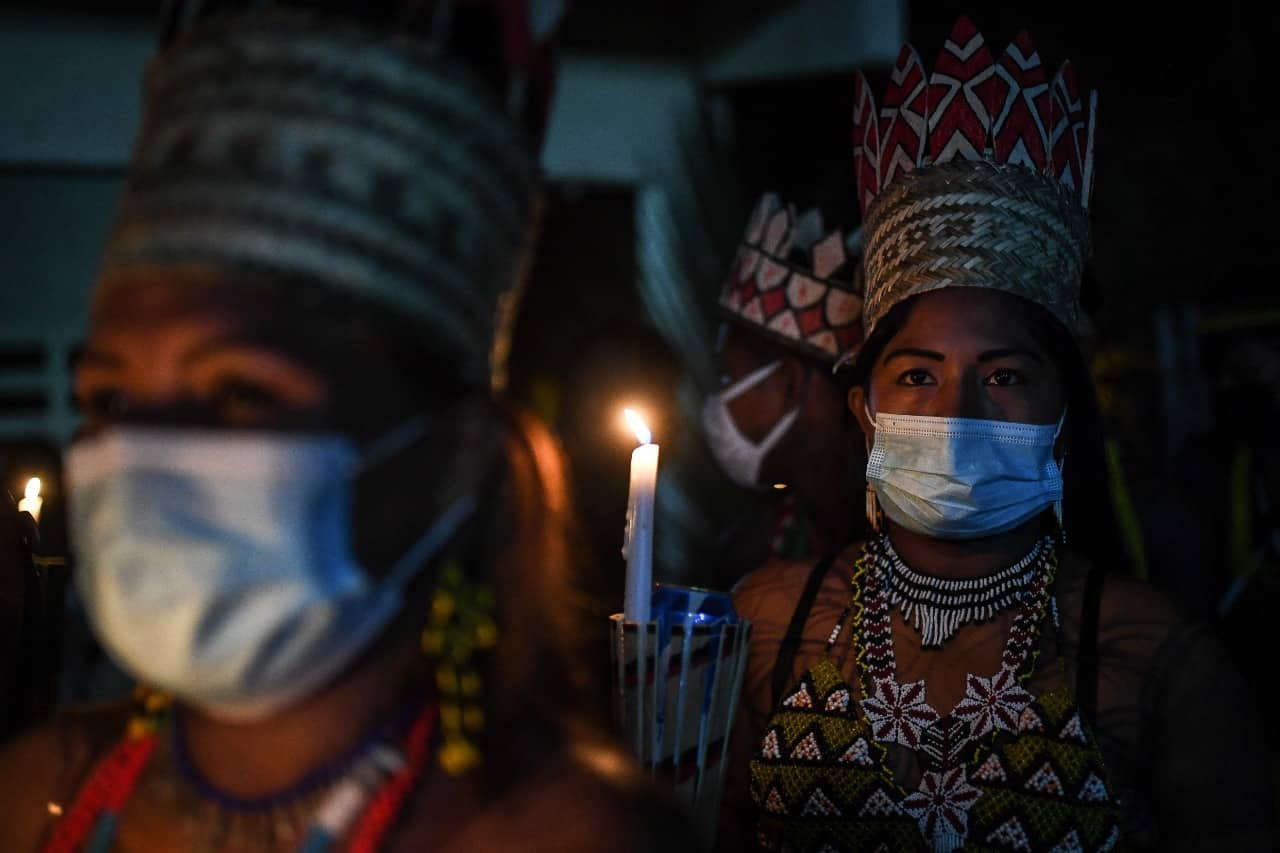 Indígenas Panamá / AFP