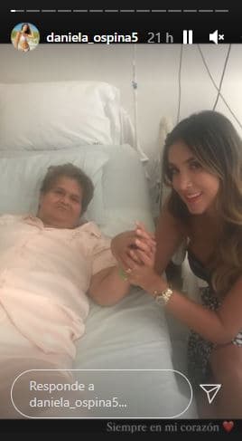 Mensaje de Daniela Ospina