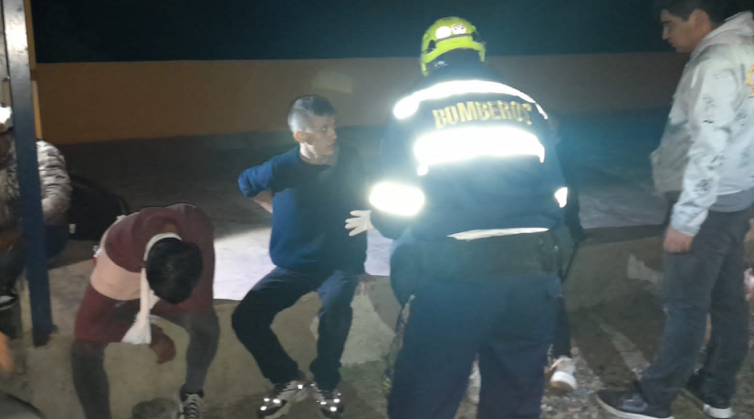 Bus del Sena sufrió aparatoso accidente en vía de Cundinamarca - Foto: Cortesía