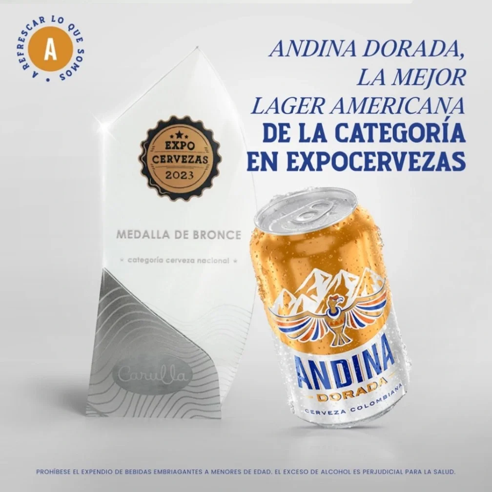 Andina es la mejor “American Lager” en Expocervezas