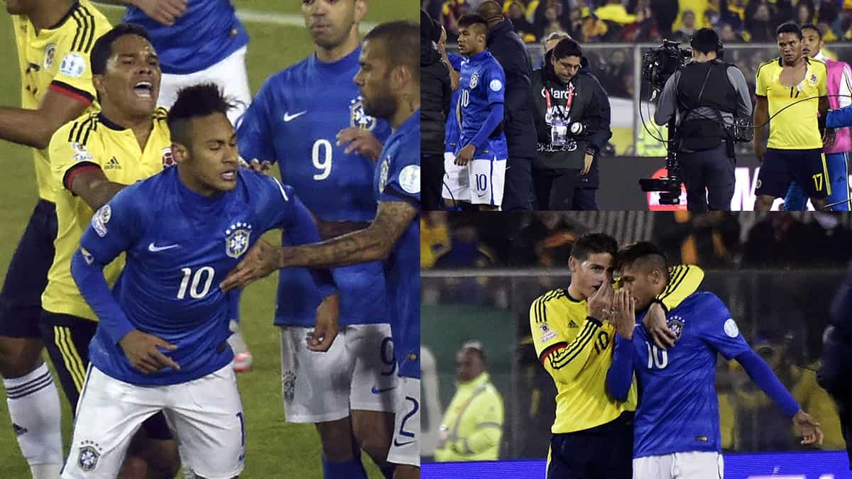 Colombia vs Brasil, Copa América 2015 / AFP