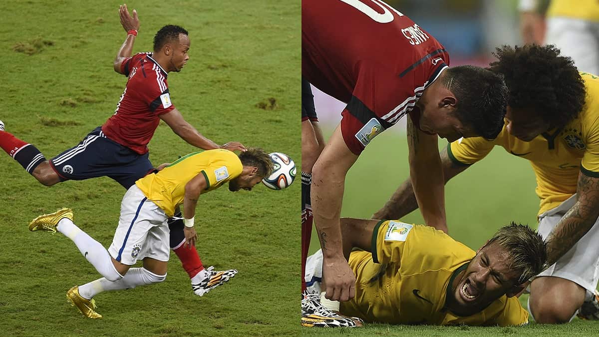 Brasil vs Colombia, Mundial 2014 / AFP