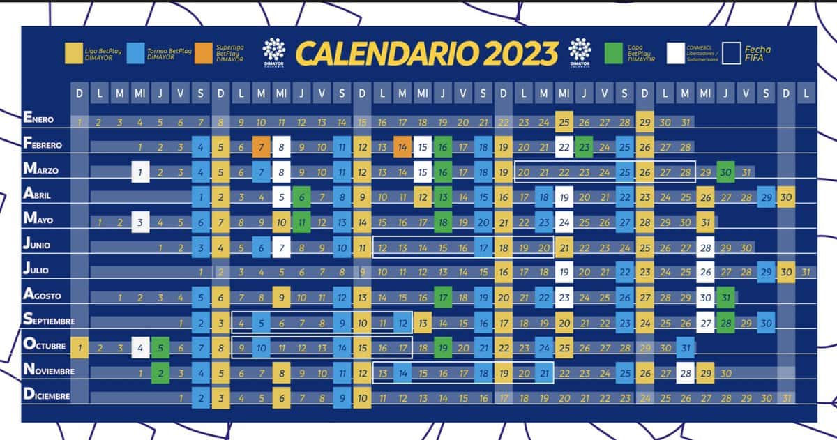 Calendario FPC 2023