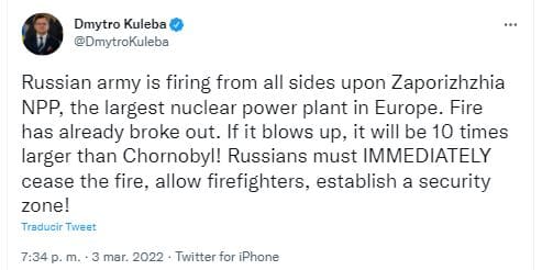 Central nuclear en Ucrania