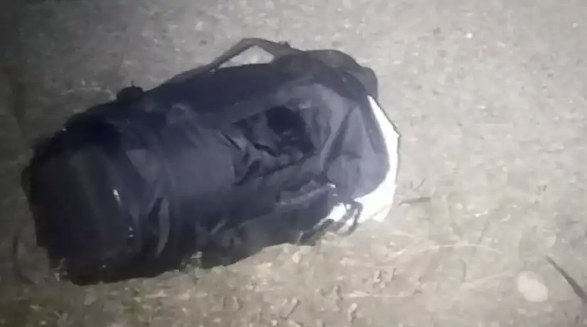 Cilindro bomba en aeropuerto de Cúcuta - Foto: Cortesía