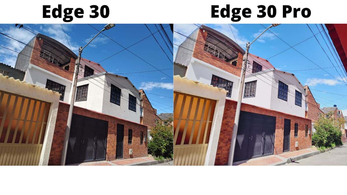 Foto Moto Edge 30 vs Edge 30 Pro