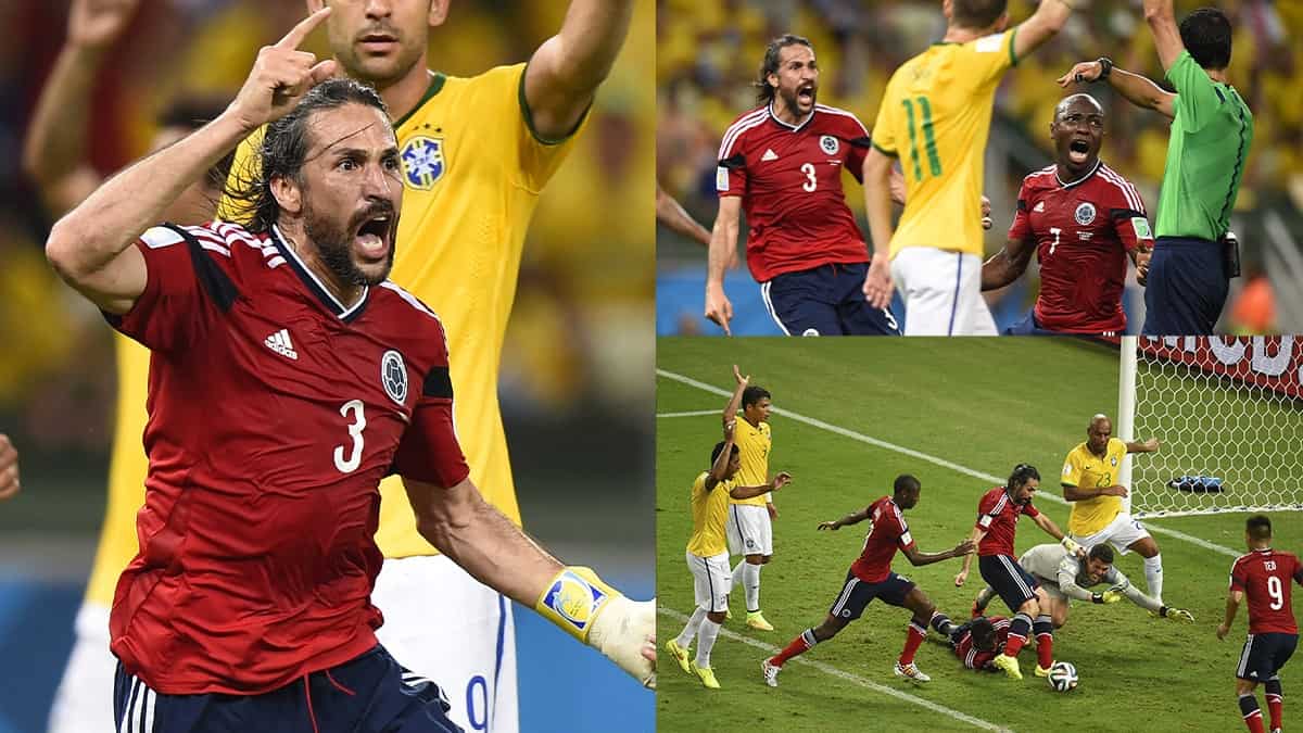 Colombia vs Brasil, Mundial 2014 / AFP