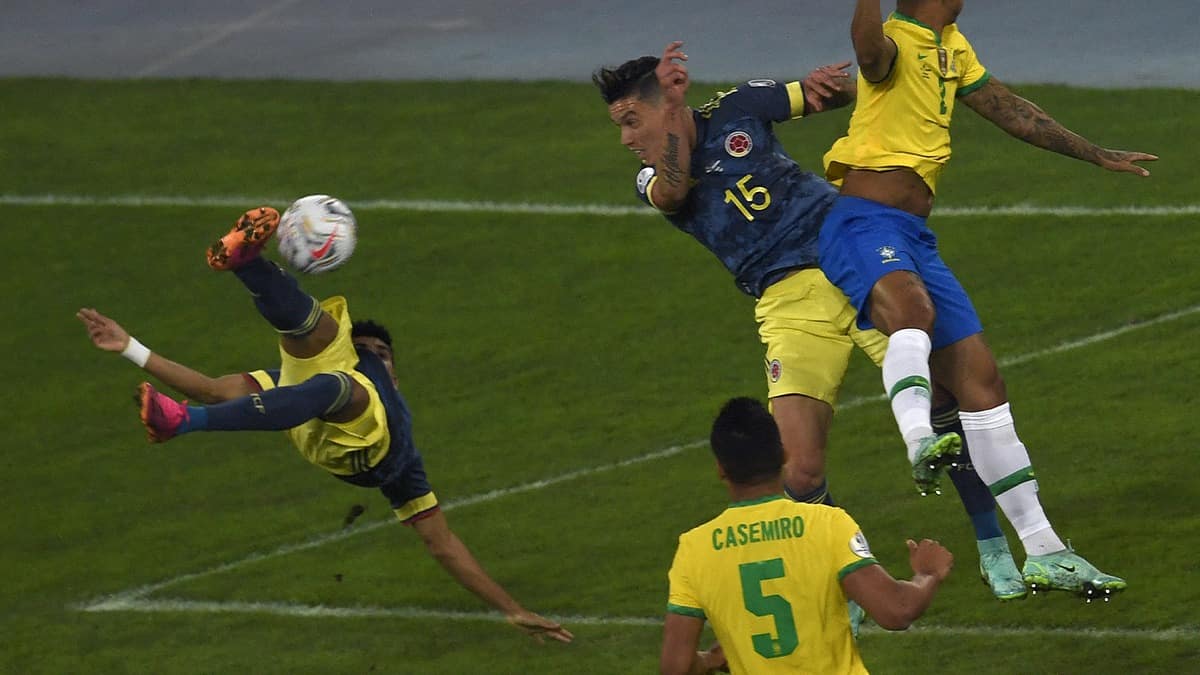 Colombia vs Brasil, Copa América 2020 / AFP