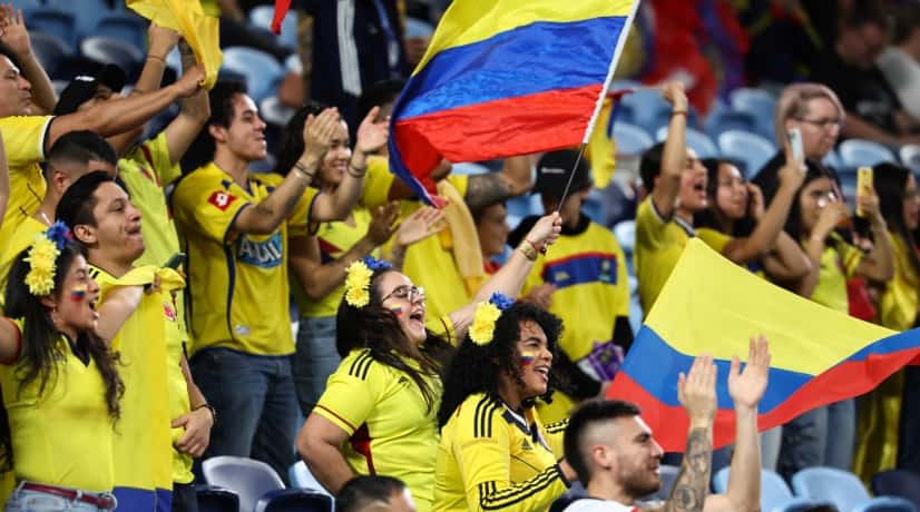 Hinchas de Colombia