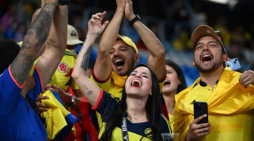 Hinchas de Colombia