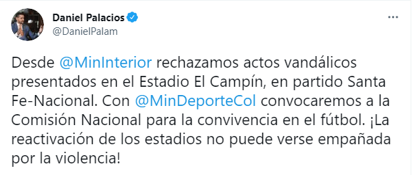 Trino ministro del Interior