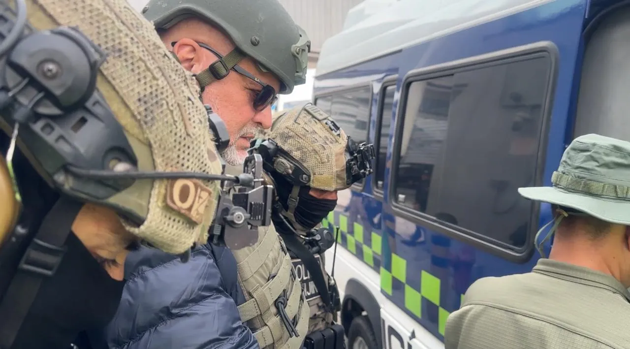 Traslado de Mancuso a Catam.