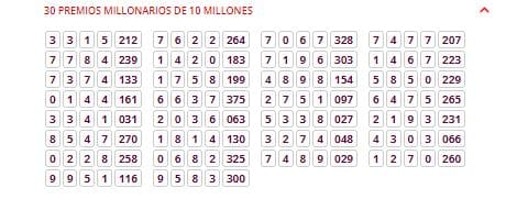 Secos lotería de Bogotá