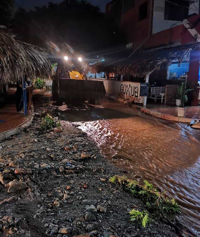 Inundaciones en Taganga