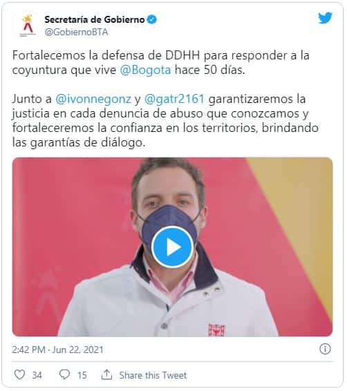 Foto: @GobiernoBTA (Twitter)