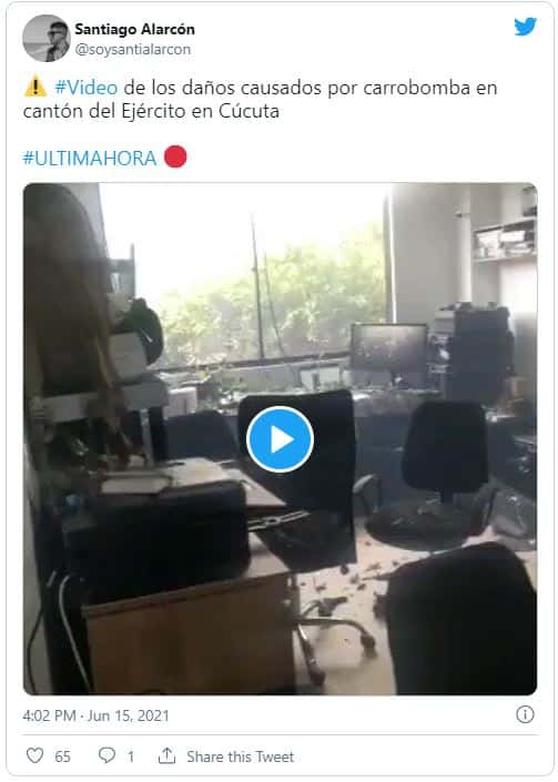 Foto: @soysantialarcon (Twitter)