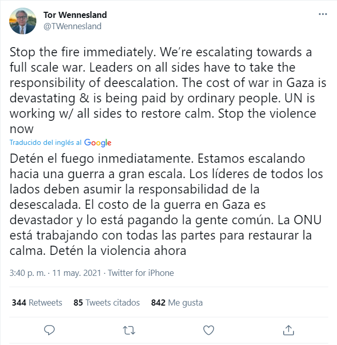 Foto: @TWennesland (Twitter)