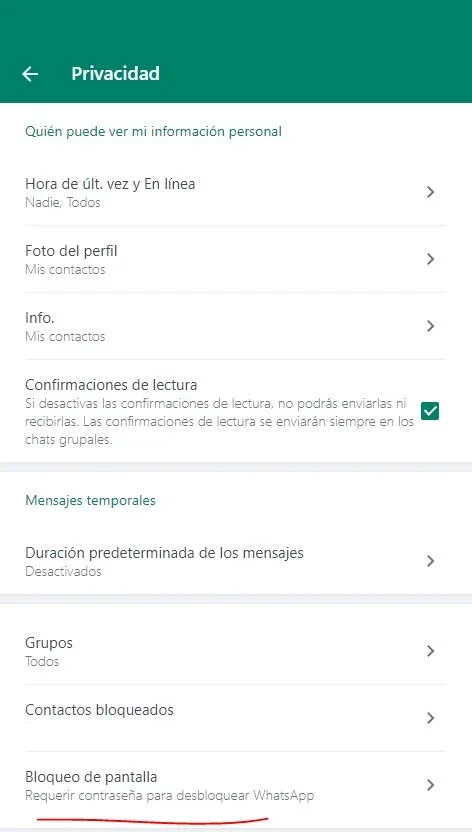¿Cómo ponerle contraseña a WhatsApp Web?