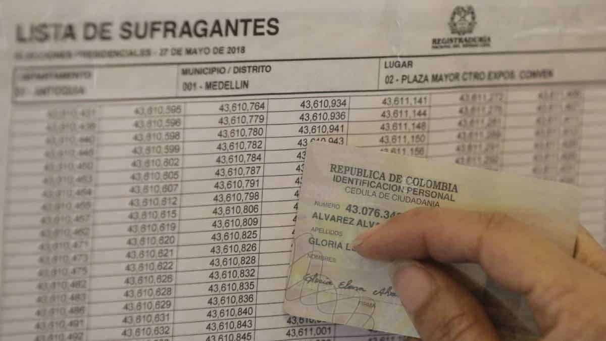 Registraduría amplía plazo para inscripción de cédulas para elecciones