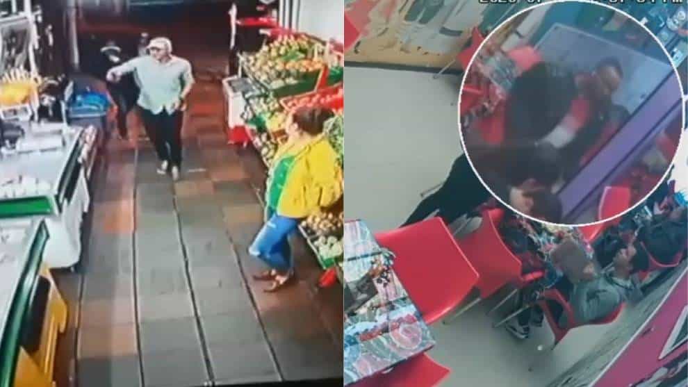 Cámaras registraron robos en Bogotá