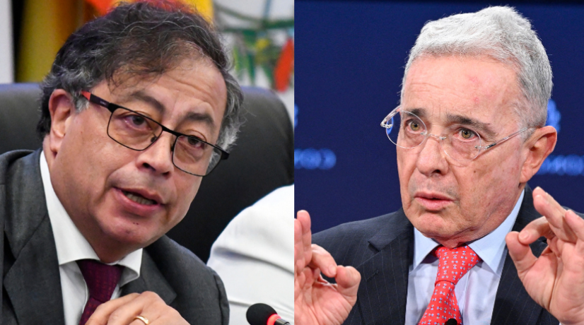 "Ningún estatismo": el cruce de mensajes entre Gustavo Petro y Álvaro Uribe por la intervención de la EPS Sanitas