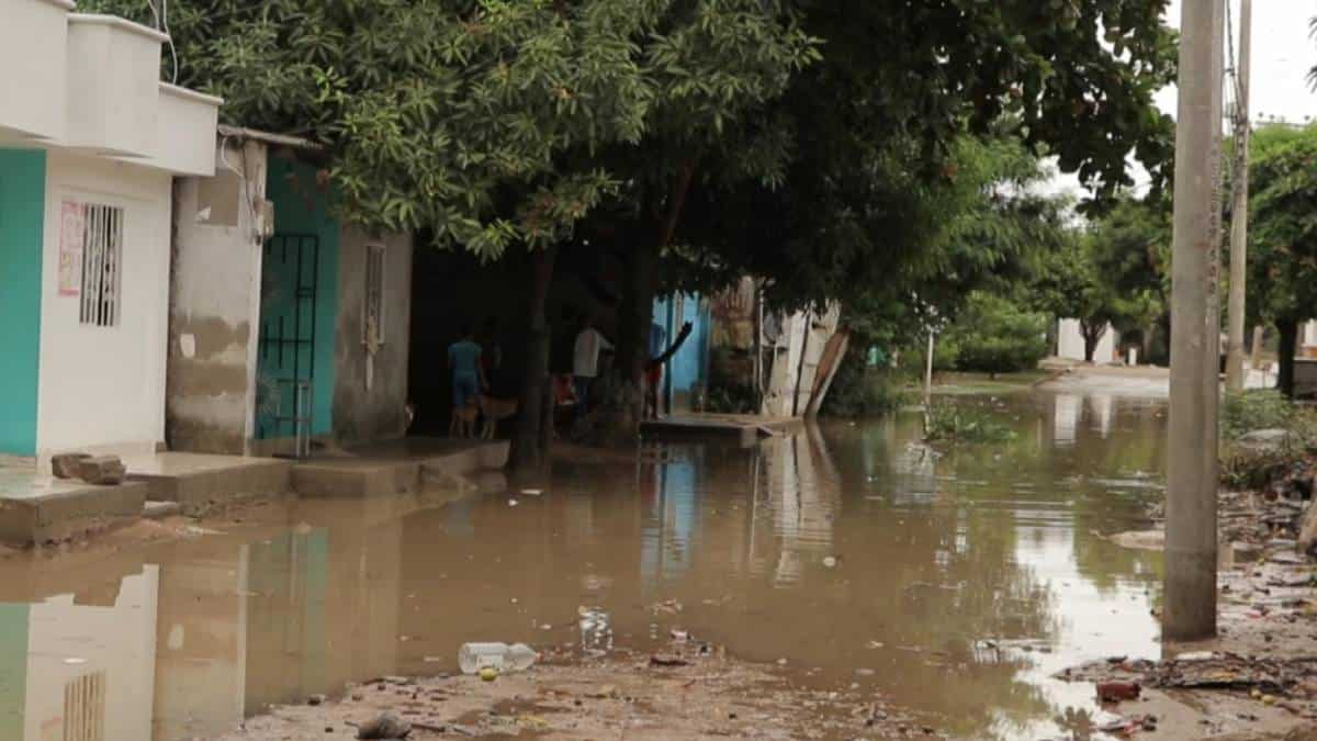 Inundaciones en Riohacha