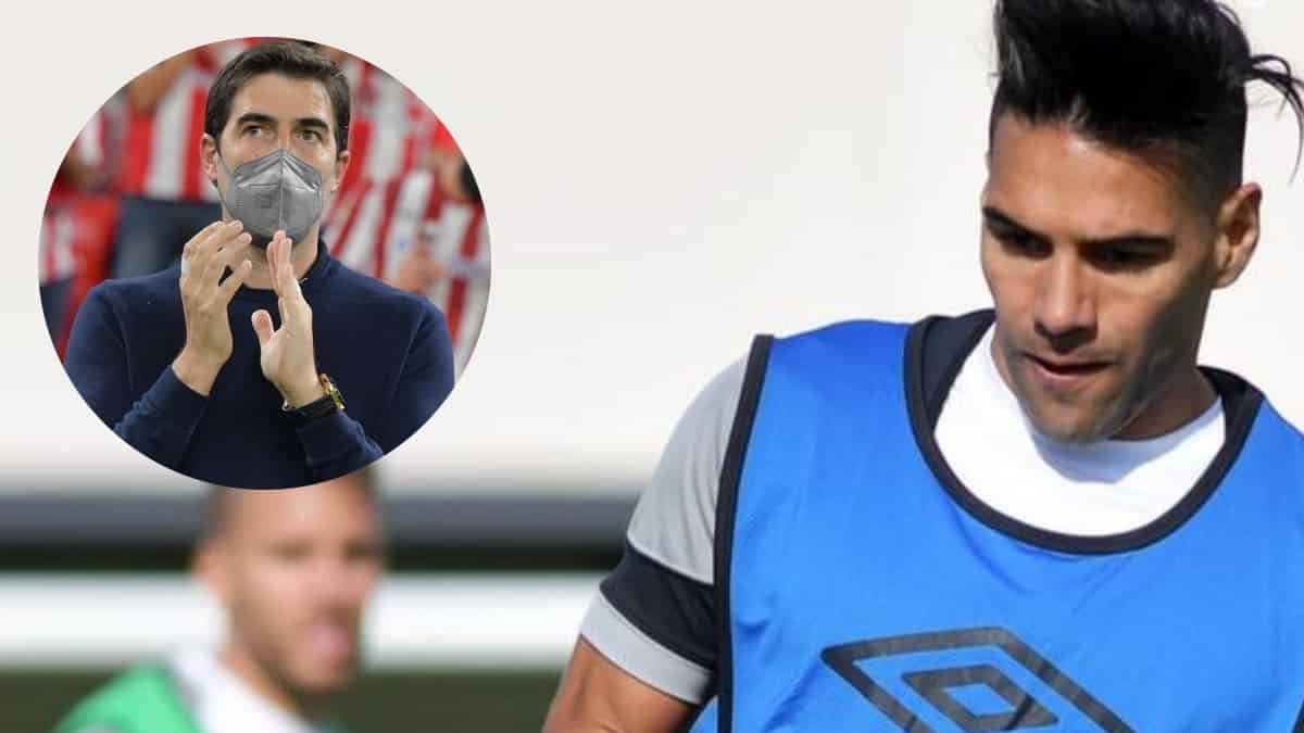 Andoni Iraola y Radamel Falcao García