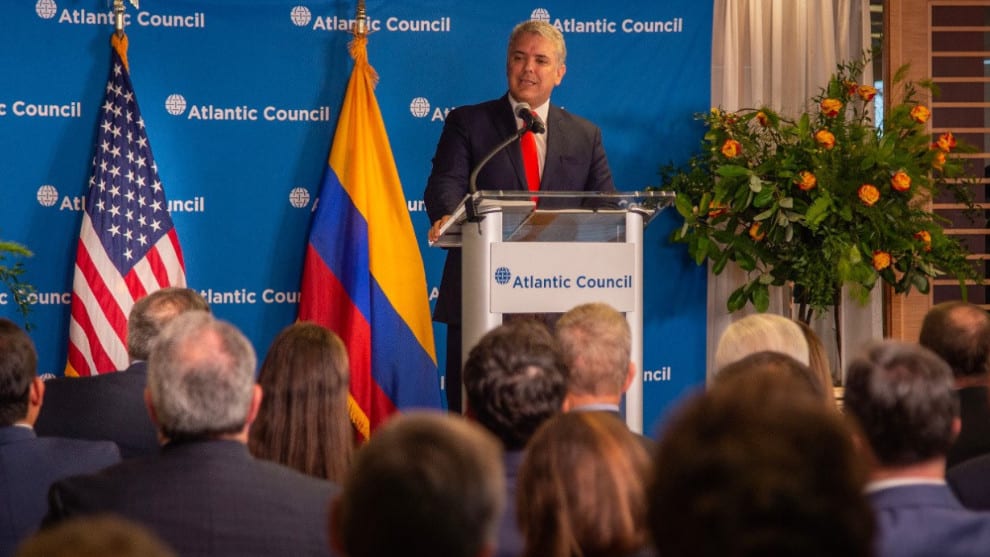 El presidente Iván Duque.