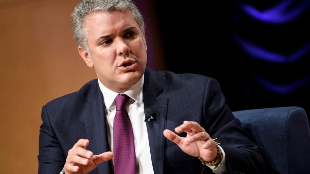 El presidente Iván Duque. Foto: AFP