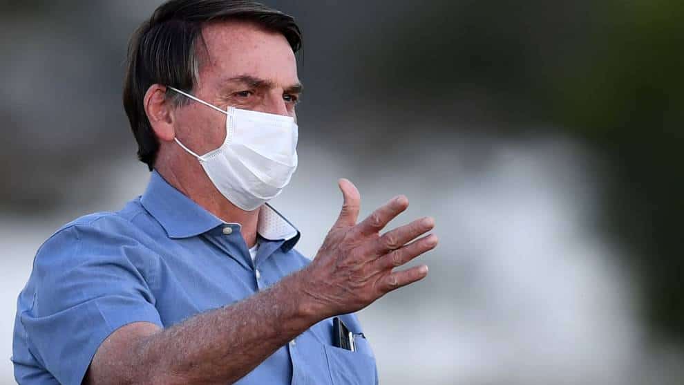 Presidente Jair Bolsonaro confirmó que ya no tiene coronavirus