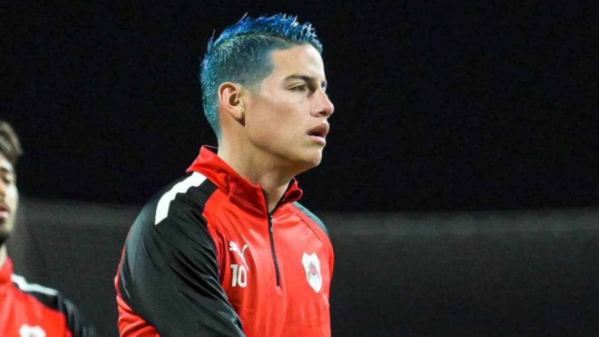 James Rodríguez y los partidos que tendrá en enero con Al-Rayyan