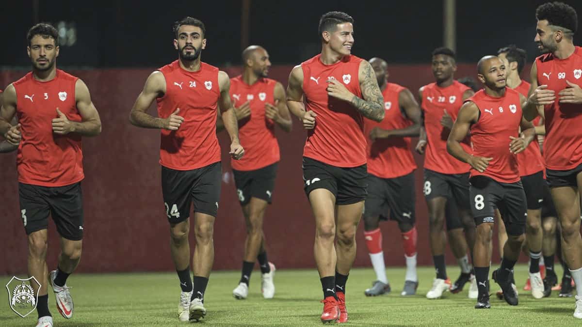 James Rodríguez y Al-Rayyan.