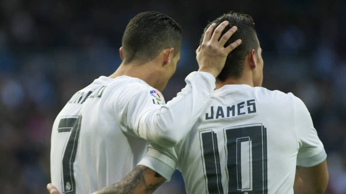 James Rodríguez: volante suramericano activo con más asistencias