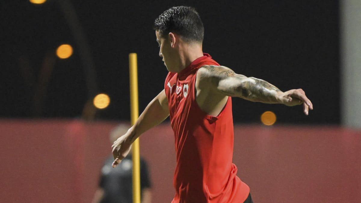 James Rodríguez todavía no está listo para debutar con Al-Rayyan