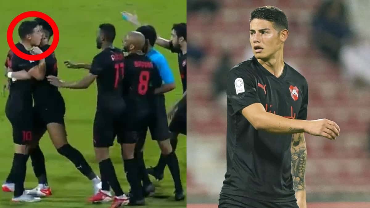 James Rodríguez sanción en Liga de Catar