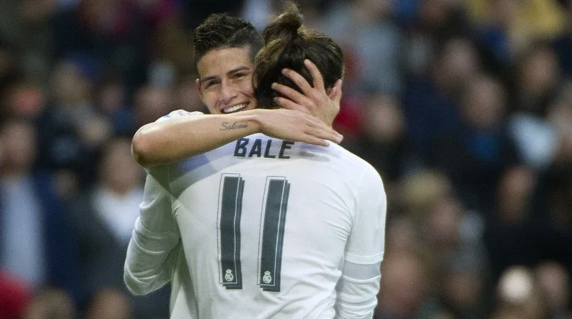 James Rodríguez y mensaje para Gareth Bale tras retiro del fútbol