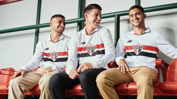 James Rodríguez, protagonista con la nueva camiseta de Sao Paulo: este es su precio