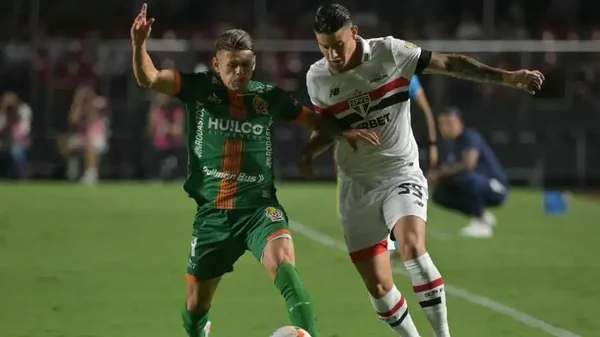 James Rodríguez brilló con São Paulo en su segunda presentación en Copa Libertadores