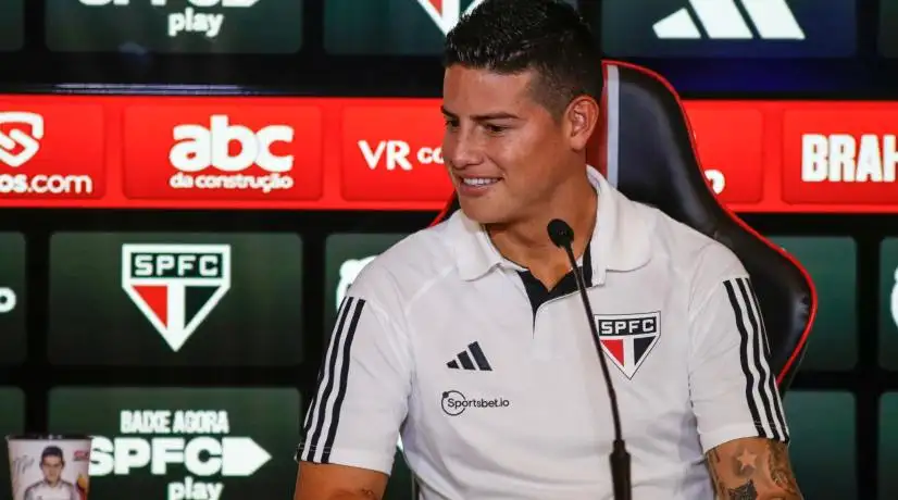 James Rodríguez ya tendría lista su salida de São Paulo: entrenador lo dá como cerrado