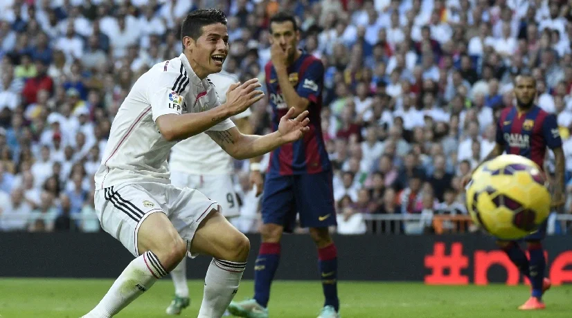 James Rodríguez y la inolvidable contra que lideró contra el Barcelona: cumple nueve años