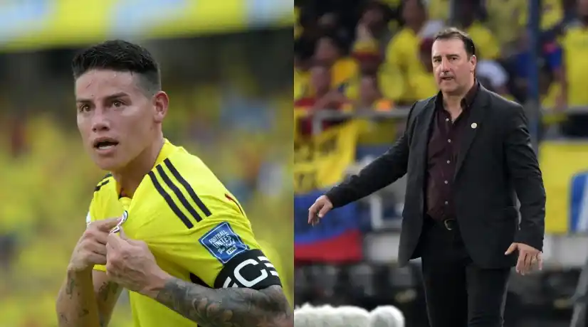 Néstor Lorenzo despejó las dudas sobre la presencia de James Rodríguez con Colombia