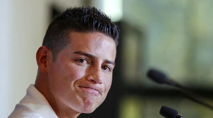James Rodríguez, jugador del Sao Paulo y la Selección Colombia.