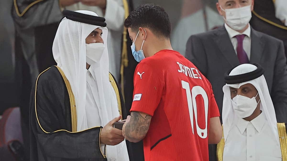 James Rodríguez y la millonada que pide Al Rayyan para su salida