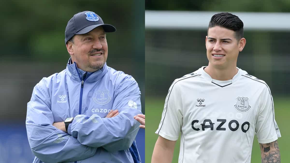 James Rodríguez y salida del Everton de Benítez: medios ingleses