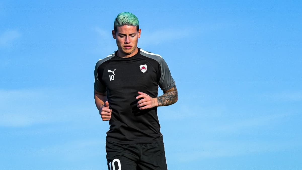 James Rodríguez confirmó la fecha en que volverá a jugar con Al-Rayyan