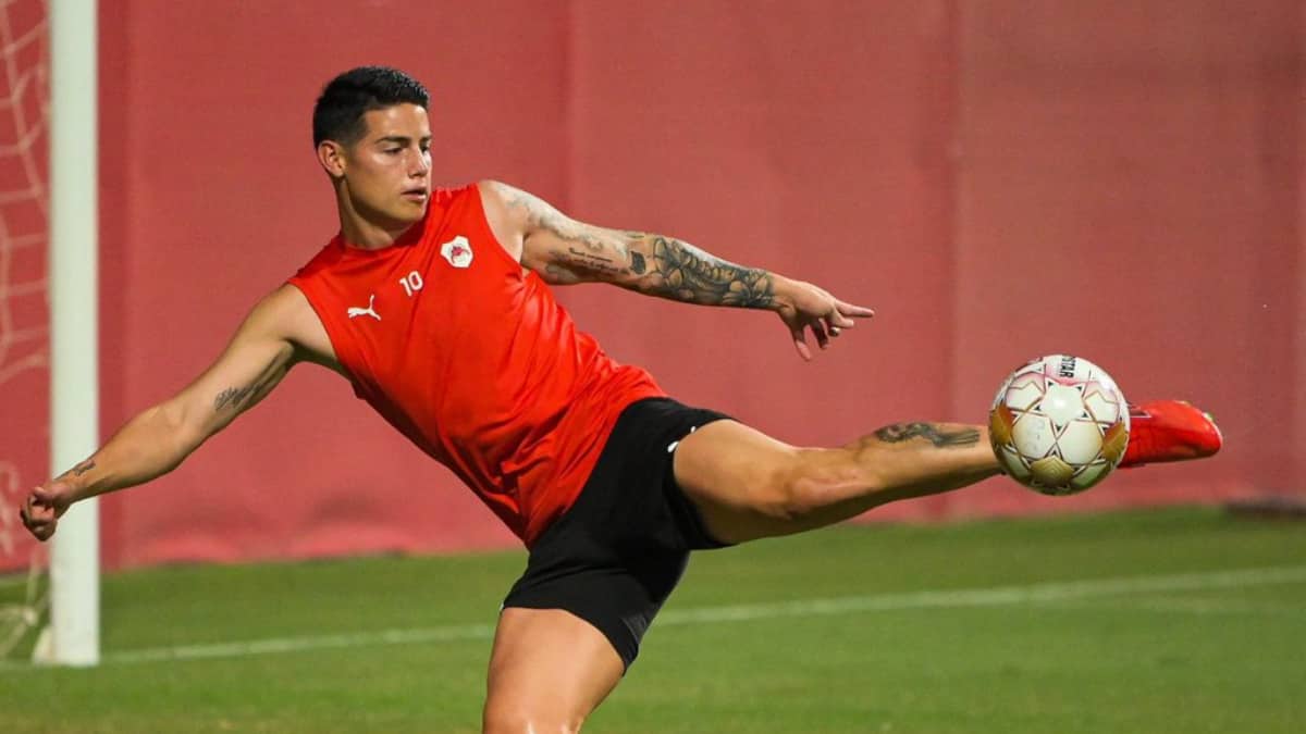 James Rodríguez no debutará todavía con Al-Rayyan