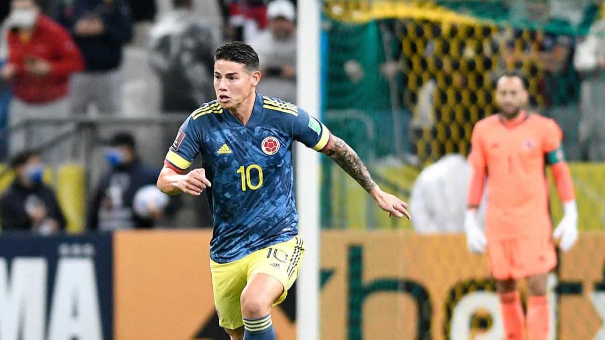 James Rodríguez mensaje de aliento derrota de Colombia ante Brasil